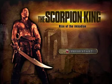 Scorpion King, The - Rise of the Akkadian screen shot title